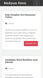 Mobile Screenshot of medyum.org